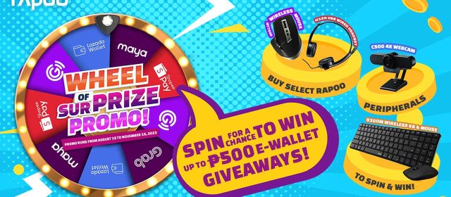 Spin And Win With Rapoo’s Wheel of SurPrize