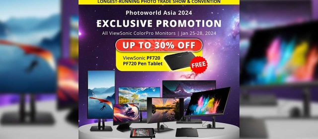 ViewSonic ColorPro Monitors at Photoworld Asia 2024