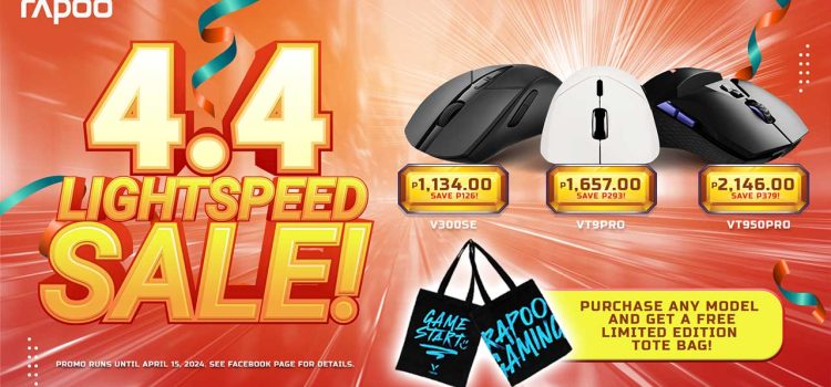 PROMO | Get Exclusive Deals on RAPOO Gaming Mice