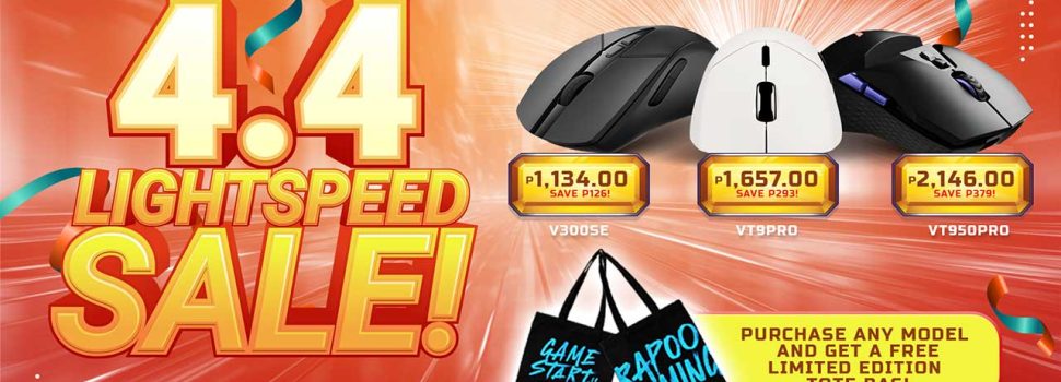 PROMO | Get Exclusive Deals on RAPOO Gaming Mice