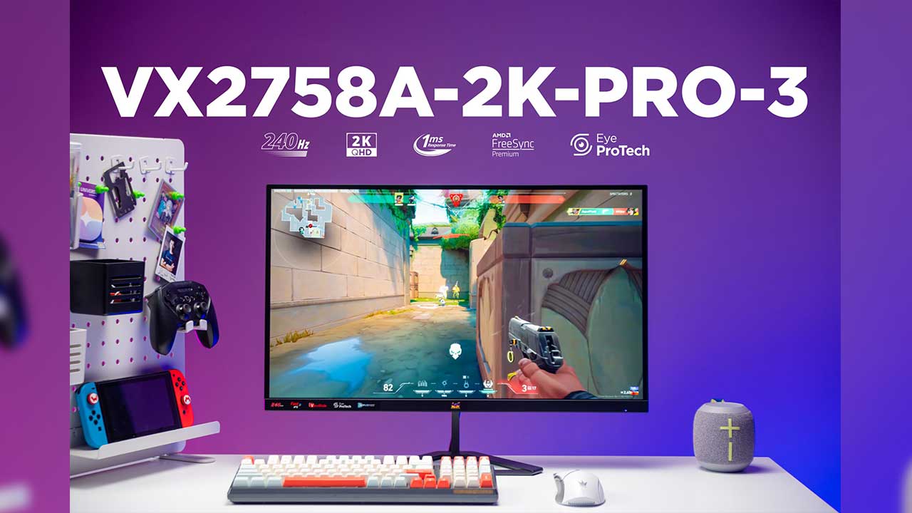 新品ViewSonic 27インチ モニター VX2758A 2K 240Hz 【公式通販】