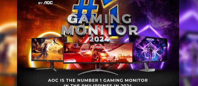 AOC Monitors is the Philippines’ Number 1 Gaming Monitor Brand for 2024