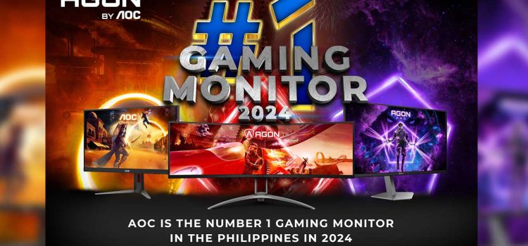 AOC Monitors is the Philippines’ Number 1 Gaming Monitor Brand for 2024