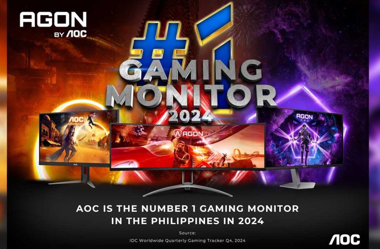 AOC Monitors is the Philippines’ Number 1 Gaming Monitor Brand for 2024