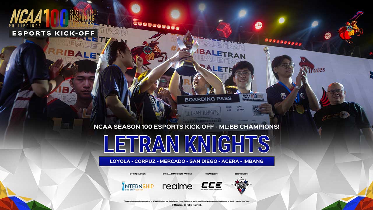 Letran Knights Crowned First-Ever NCAA ML:BB Champions