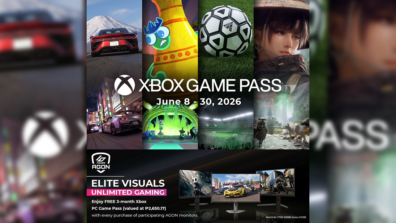 AGON by AOC Bundles Free Xbox PC Game Pass with Gaming Monitors